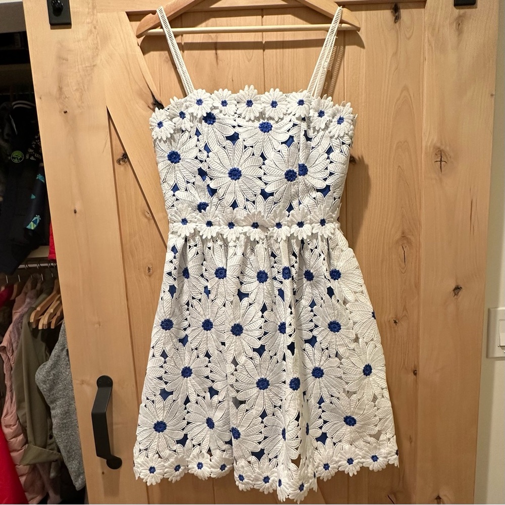 ALICE OLIVIA 3D Flowers Dress